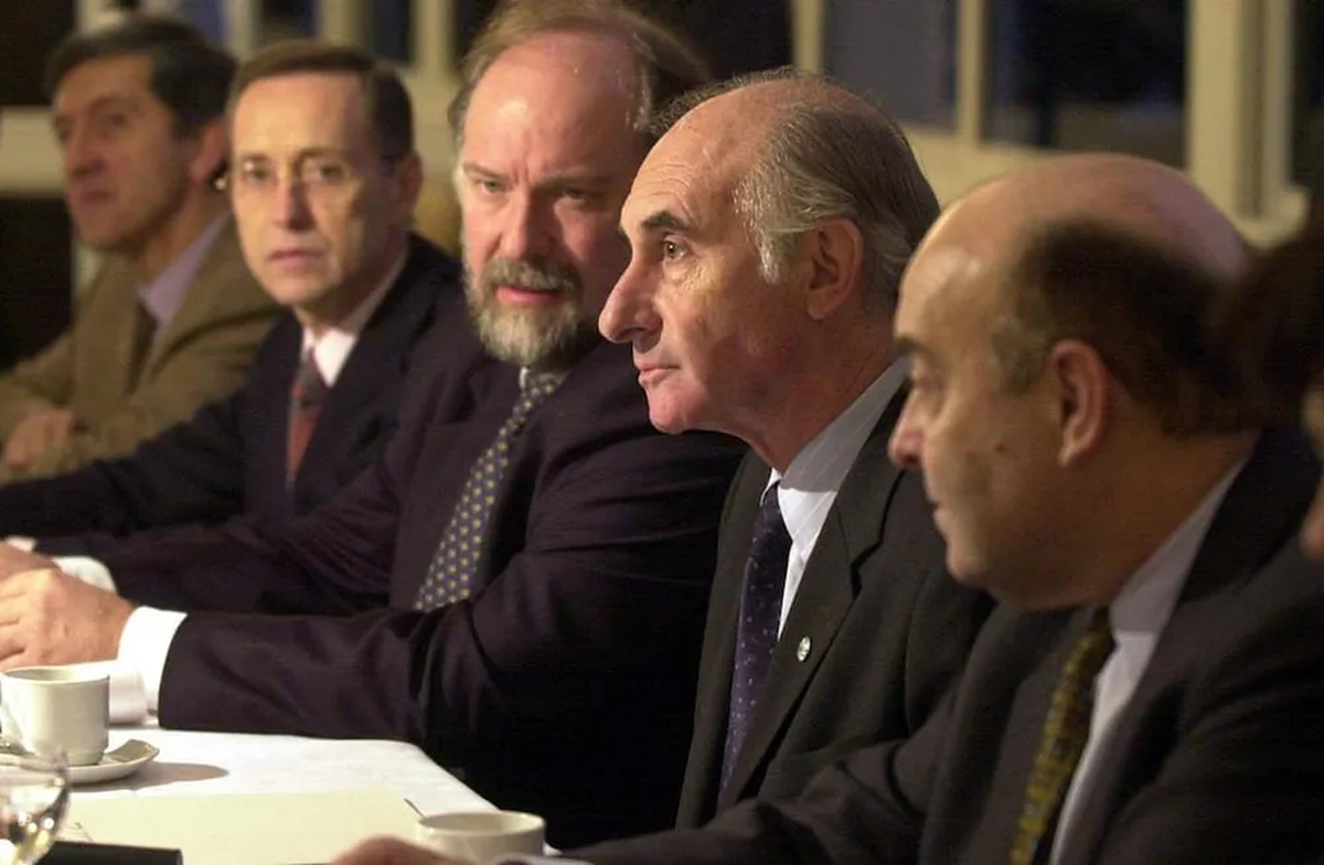 Chrystian Colombo y Fernando De la Rúa Chrystian Colombo y Fernando De la Rúa
