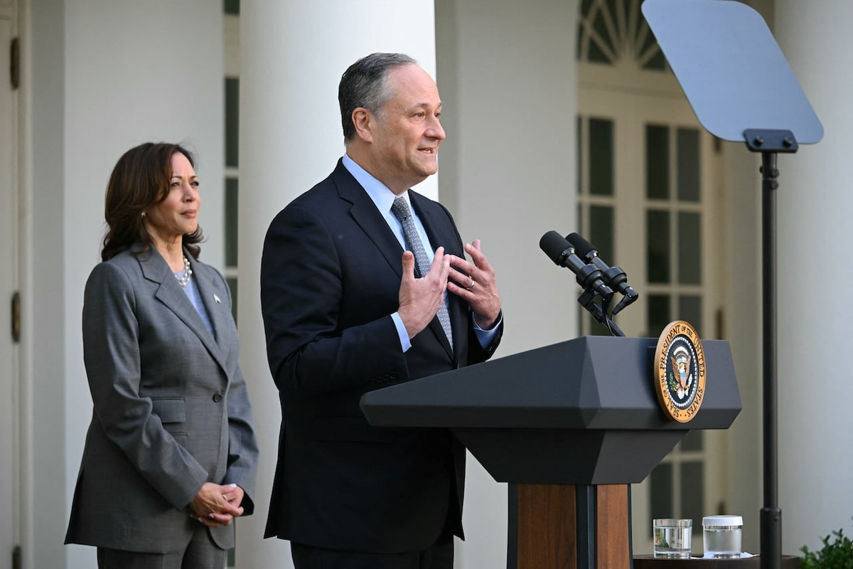 Douglas Craig Emhoff, marido de Kamala Harris, es judío. Douglas Craig Emhoff, marido de Kamala Harris, es judío.