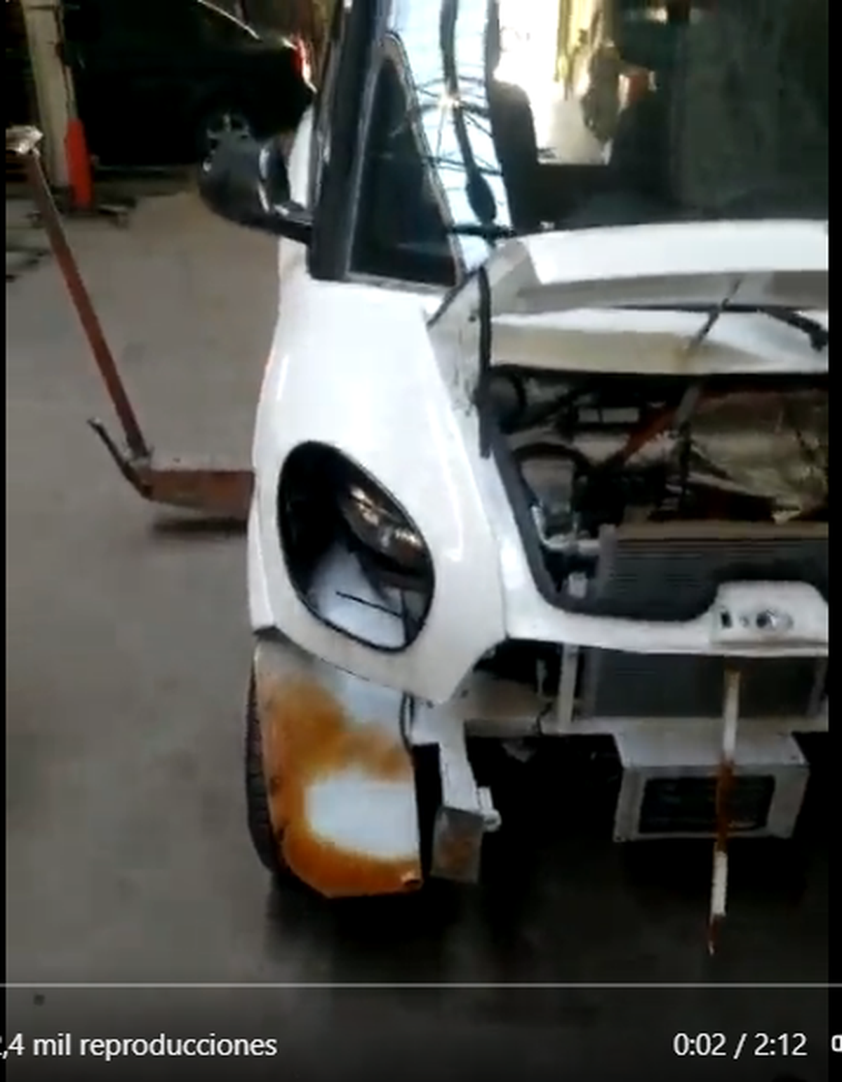 Captura del video en cuestión. 