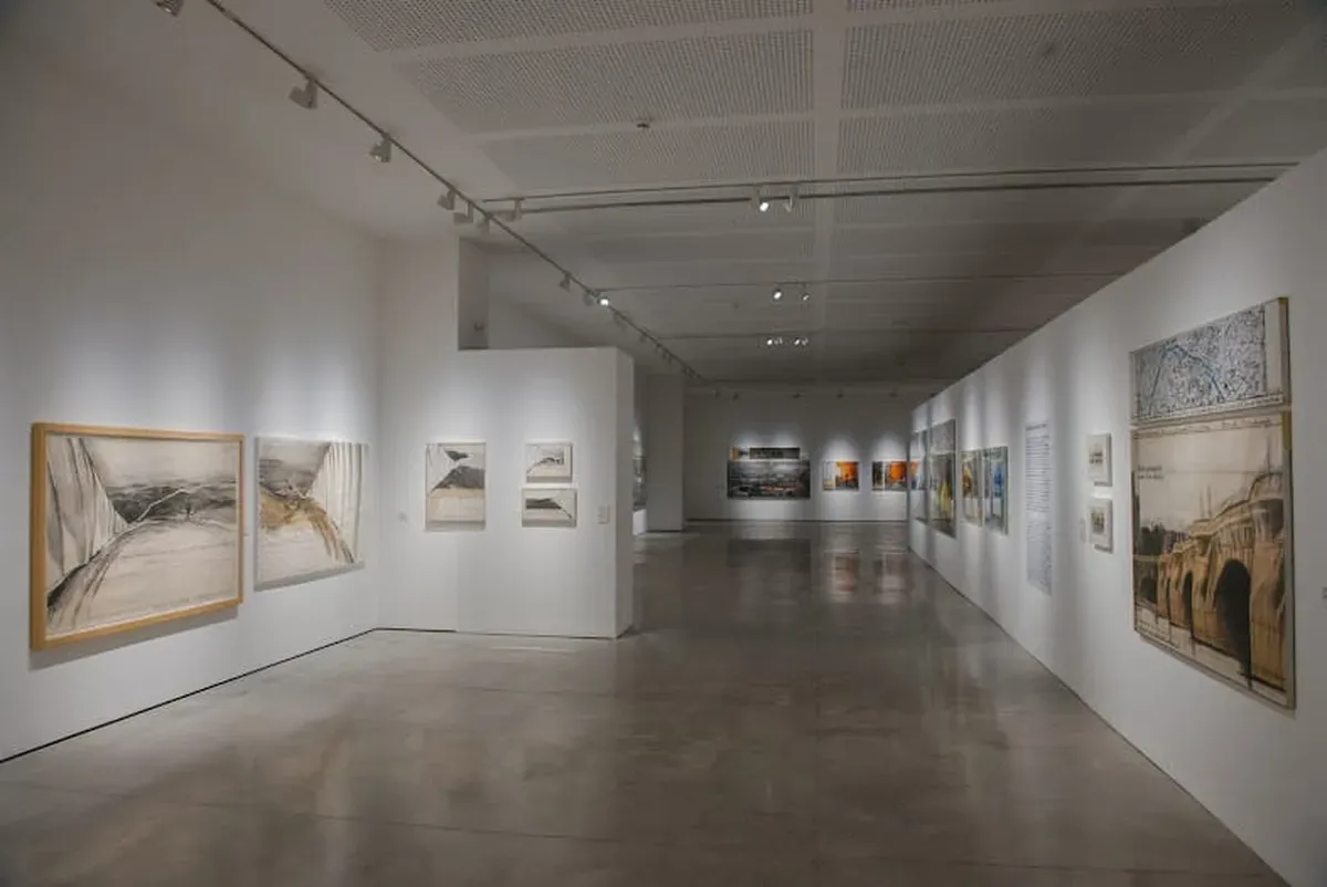 Los espacios son amplios y relucientes en el nuevo museo uruguayo. Foto: MACA 
