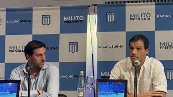 Impacto en Racing por la última decisión que tomaron Diego Milito y Sebastián Saja