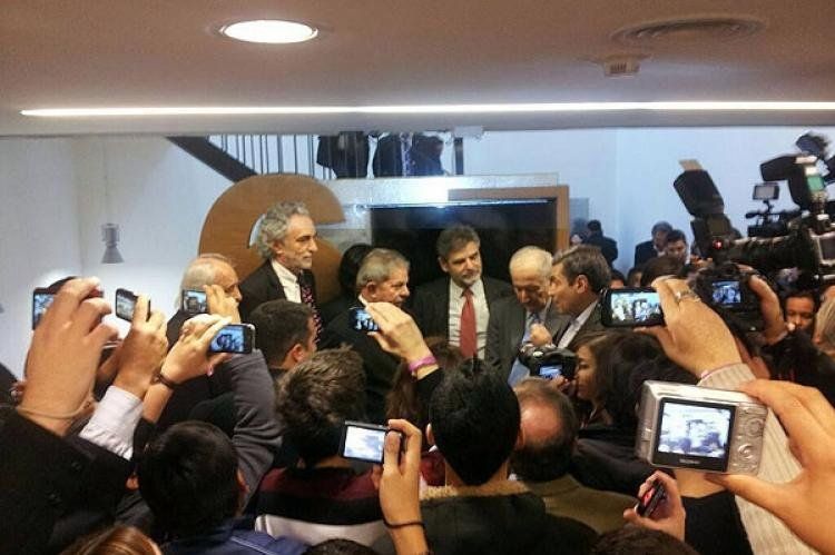 Lula Da Silva captó la atención de todos los presentes