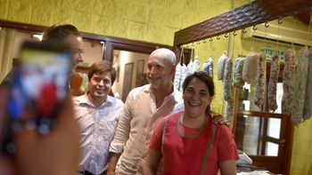 Horacio Rodríguez Larrtea, en Colonia Caroya Horacio Rodríguez Larrtea, en Colonia Caroya