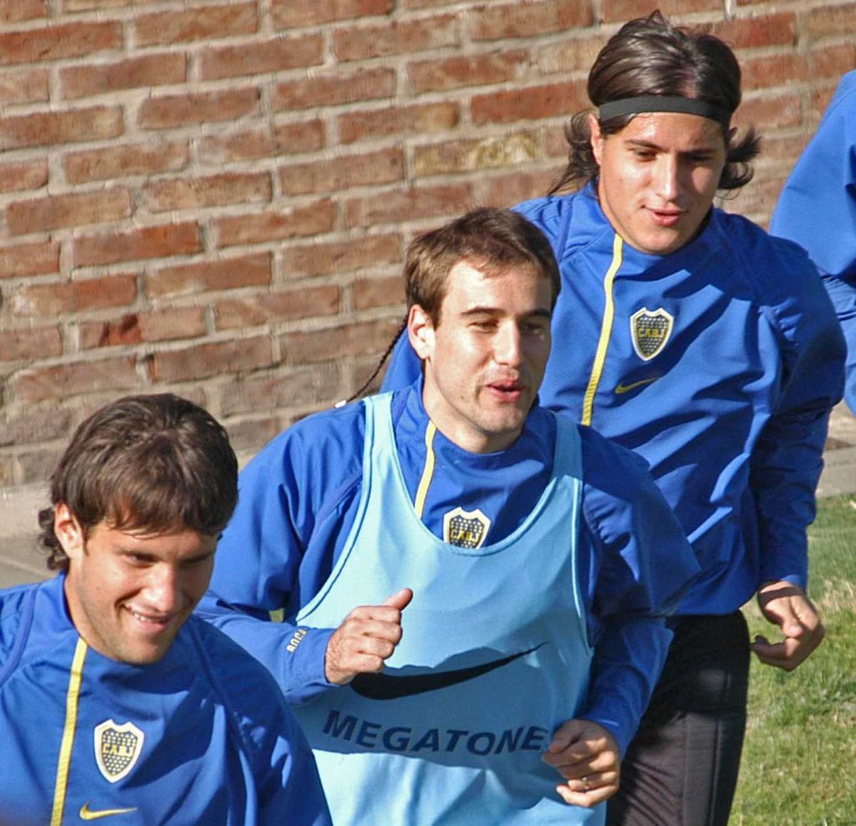 Ezequiel Medrán, en tiempos de Boca Juniors. Hoy se afianza como entrenador de Gimnasia de Mendoza.