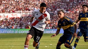 River 0-1 Boca: el Millonario sufre la lesión de Driussi pero pisa más firme