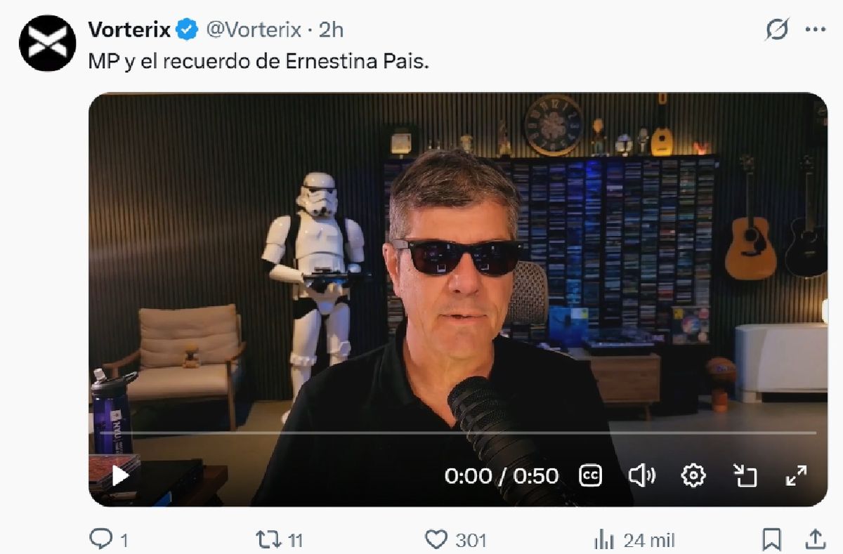 Mario Pergolini habló al respecto del fallecimiento de Ernestina Pais en su programa por Vorterix. Mario Pergolini habló al respecto del fallecimiento de Ernestina Pais en su programa por Vorterix.