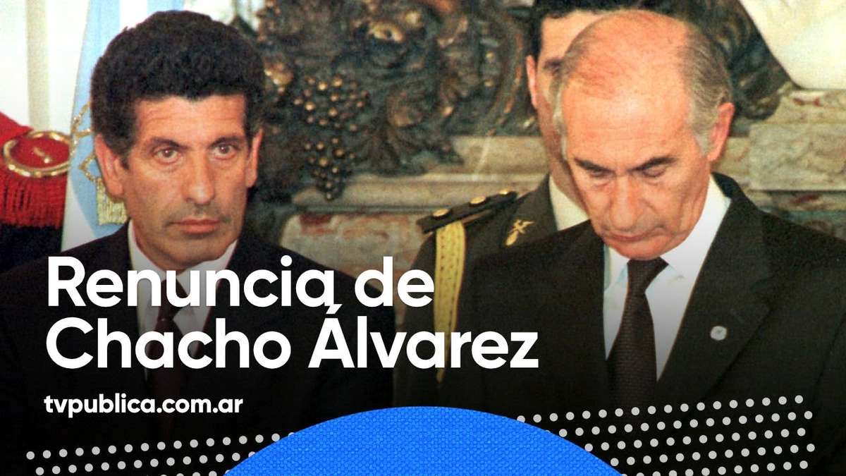 Carlos Chacho Álvarez y Fernando de la Rúa Carlos Chacho Álvarez y Fernando de la Rúa