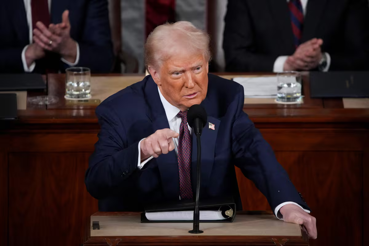 Donald Trump en el Congreso | AGENCIA EFE Donald Trump en el Congreso | AGENCIA EFE