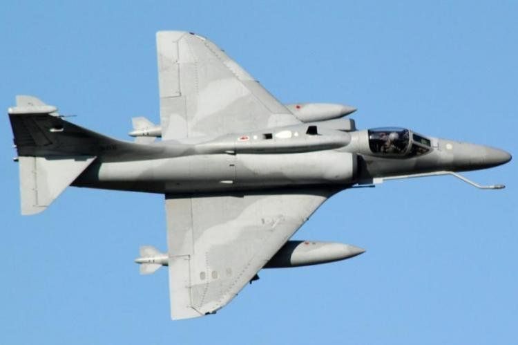 Un avión A4-AR como el estrellado en Córdoba
