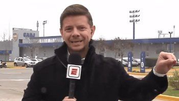 Diego Monroig, periodista de ESPN y Boca 2025 Diego Monroig, periodista de ESPN y Boca 2025