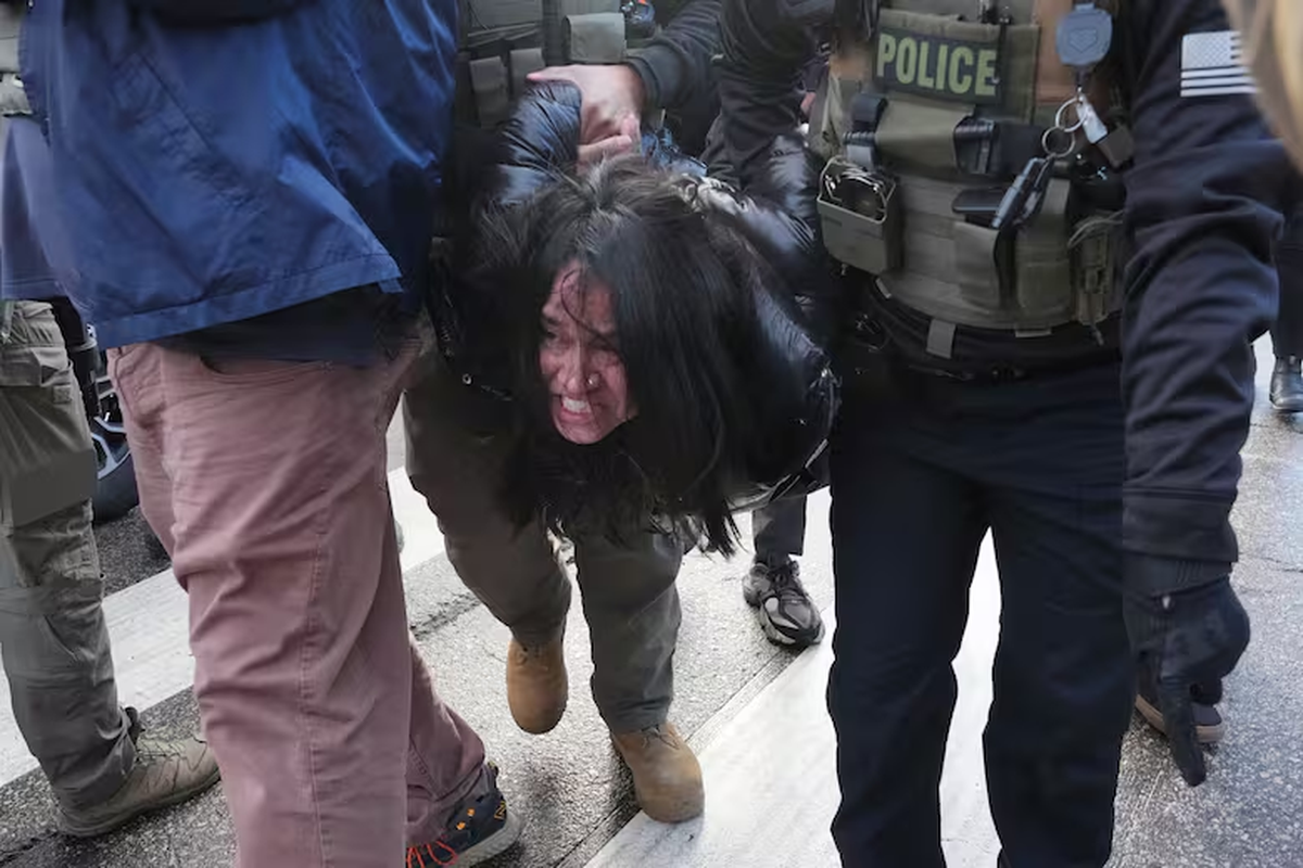 Las imágenes de violencia se repiten aún con ciudadanos de USA Las imágenes de violencia se repiten aún con ciudadanos de USA