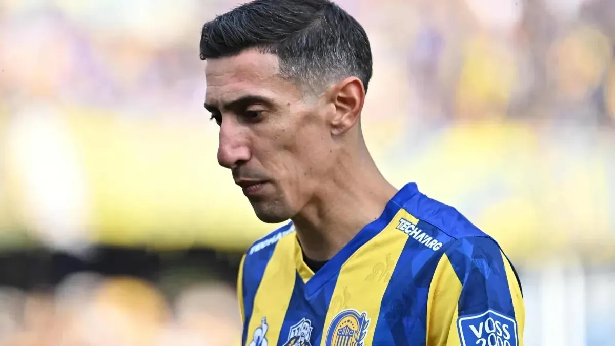 Ángel Di María, figura de Rosario Central