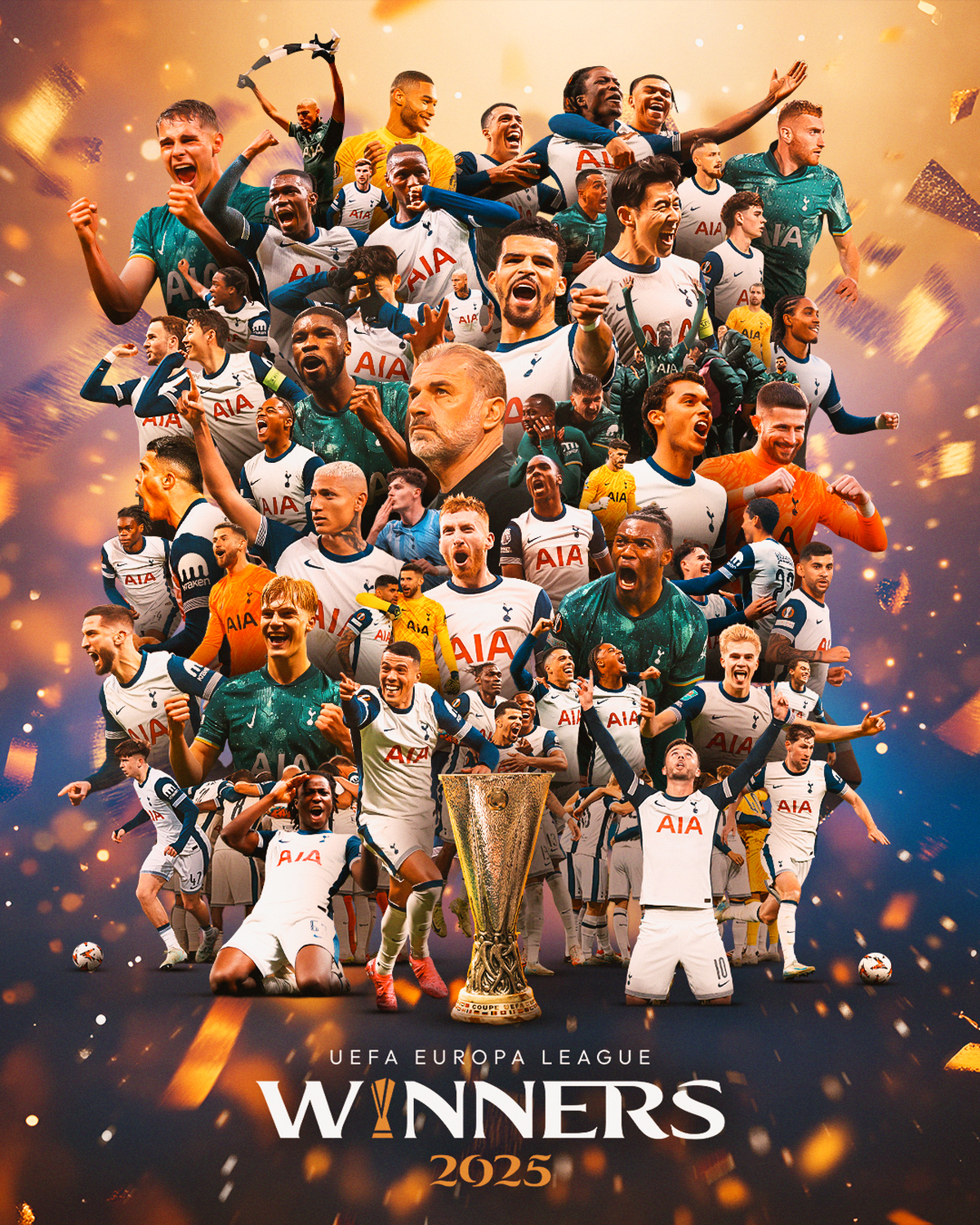 Tottenham campeón de la Europa League. Tottenham campeón de la Europa League.