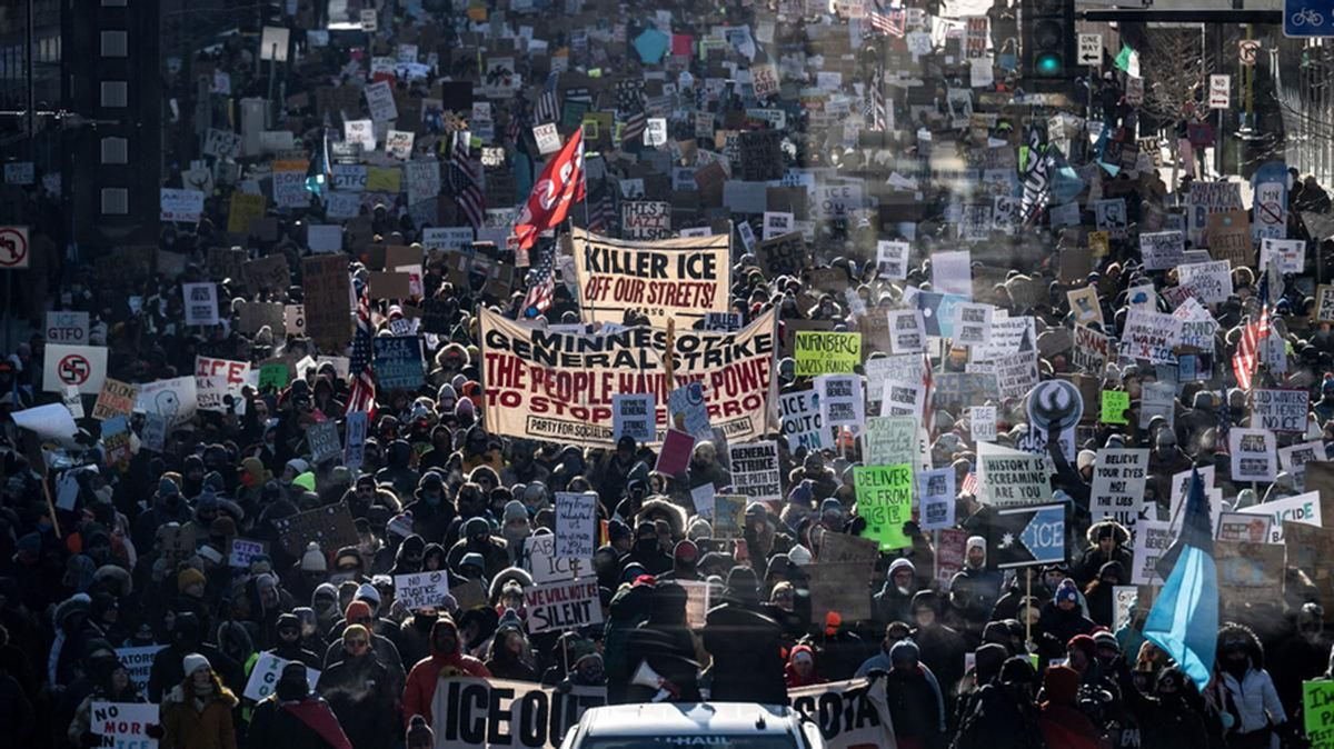 Estados Unidos marchó contra el presidente Trump por Minneapolis Estados Unidos marchó contra el presidente Trump por Minneapolis