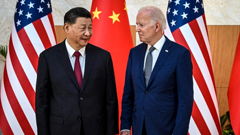 Último encuentro entre Joe Biden y Xi Jinping en noviembre de 2022. Último encuentro entre Joe Biden y Xi Jinping en noviembre de 2022.