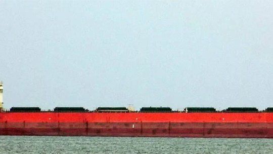 El Puerto Quequén y la soja: Un gigante embarque parte rumbo a China