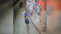 El ladrón pudo robar cómodamente sin una pierna.