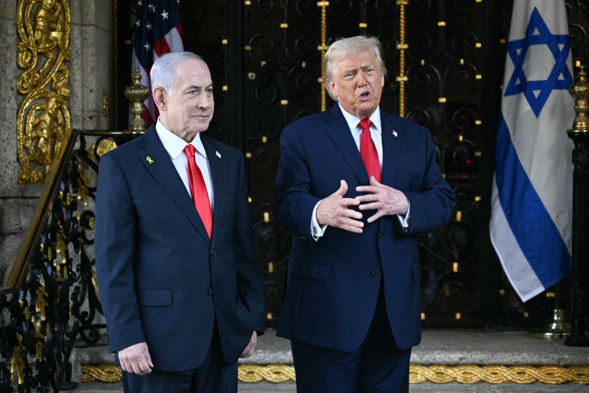 El presidente de USA Donald Trump y el primer ministro israelí Benjamin Netanyahu. El presidente de USA Donald Trump y el primer ministro israelí Benjamin Netanyahu. 