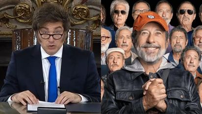 Francella, Homo Argentum y la proyección que Milei transformó en campaña política