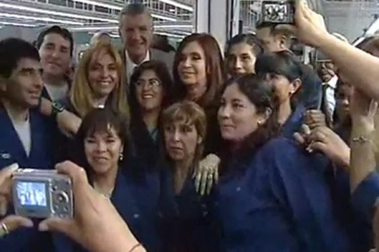 Cristina en San Juan (jueves 13/09/2012).