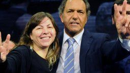 Silvina Batakis y quien fue su jefe, Daniel Scioli.