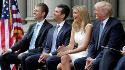 Donald Trump Jr., Eric Trump e Ivanka Trump y Donald Trump. Donald Trump Jr., Eric Trump e Ivanka Trump y Donald Trump.