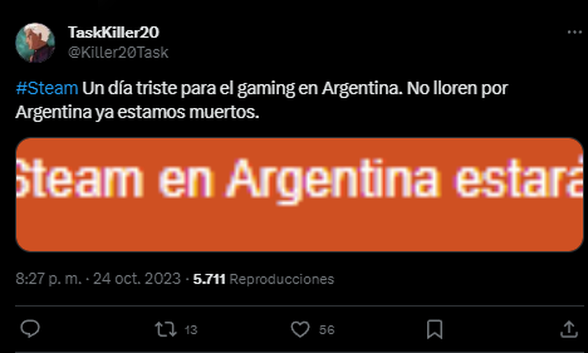 Steam dolariza sus precios en Argentina y desata polémica