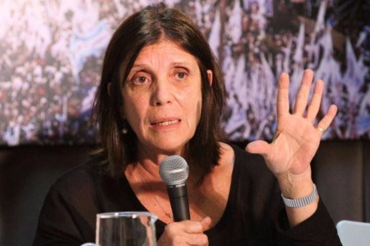 La jefa del bloque de senadores del Frente de Todos en la legislatura bonaerense, Teresa García
