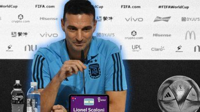 Lionel Scaloni a todo o nada: 