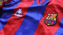Camiseta antigua del Barcelona. ¿Réplica u original?
