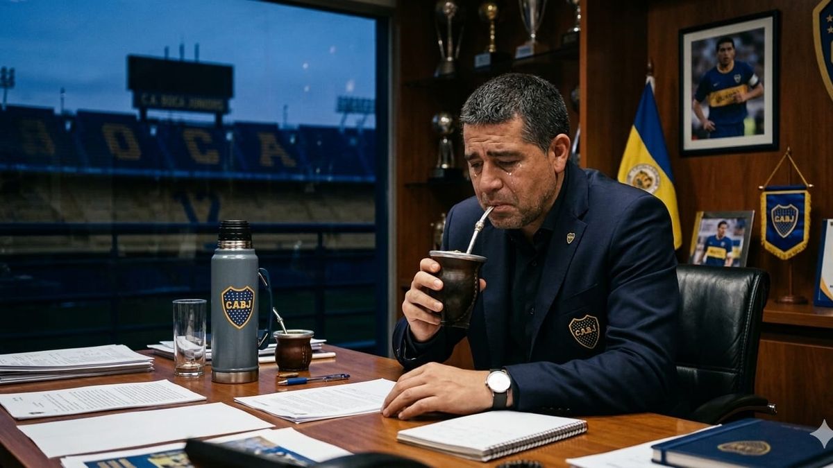 Se confirmó una pésima noticia para Boca y Riquelme en el mercado de pases. FOTO: IMAGEN GENERADA POR GEMINI. Se confirmó una pésima noticia para Boca y Riquelme en el mercado de pases. FOTO: IMAGEN GENERADA POR GEMINI.