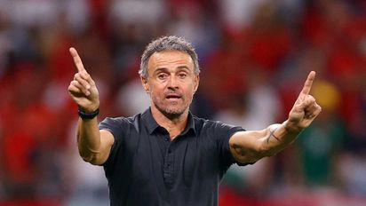 Luis Enrique se hartó de la pelea del Mundial de Clubes y se vistió de Salomón