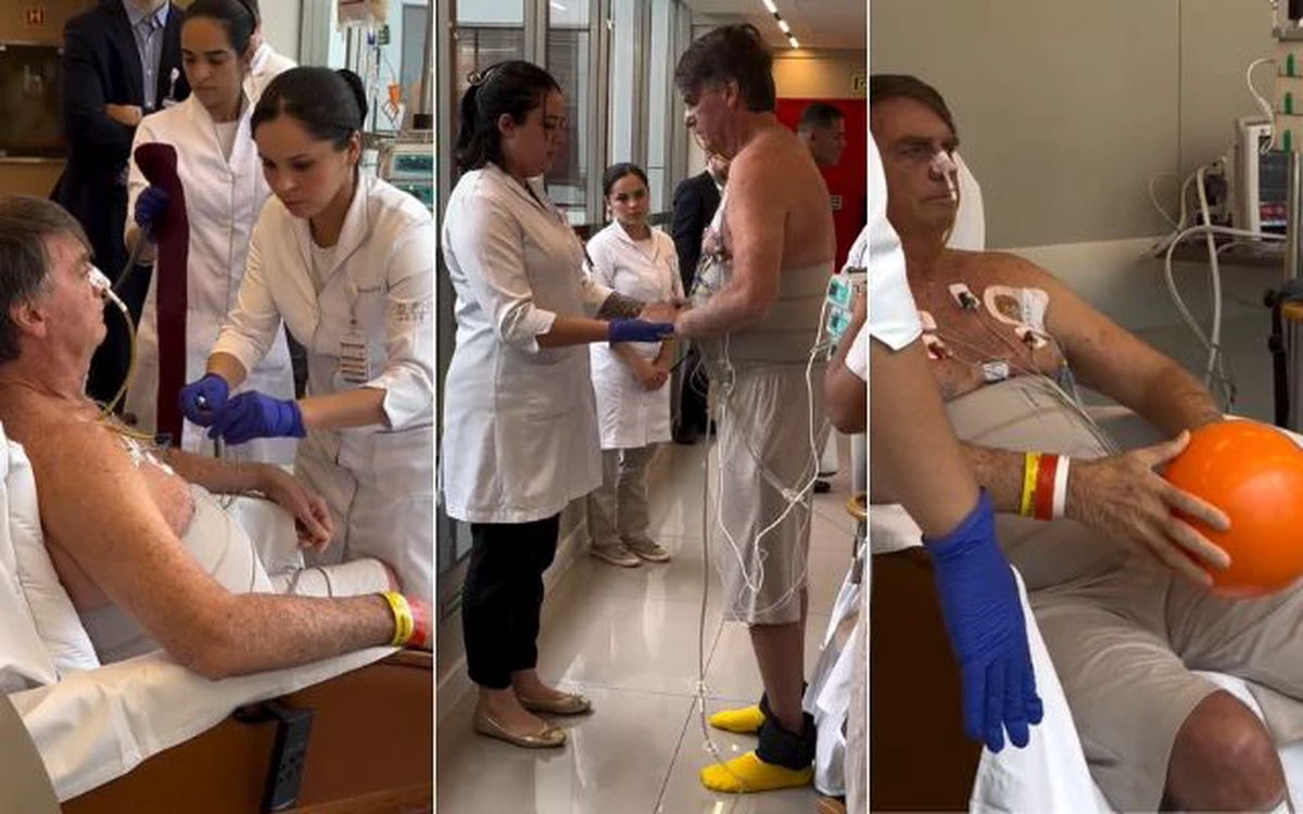 Bolsonaro enfrenta un duro proceso postoperatorio de su reciente cirugía abdominal. Sin embargo, ha recibido una citación judicial | GENTILEZA THE METROPOLES Bolsonaro enfrenta un duro proceso postoperatorio de su reciente cirugía abdominal. Sin embargo, ha recibido una citación judicial | GENTILEZA THE METROPOLES