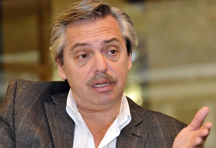 Alberto Fernández, candidato a presidente.