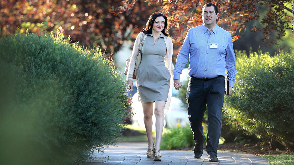 Sheryl Sandberg & Dave Goldberg, por entonces CEO de Monkey Survey.