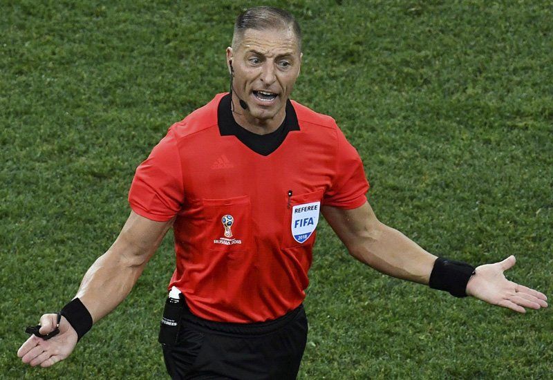 El árbitro argentino Néstor Pitana fue designado por la FIFA para dirigir el partido final del Mundial 2018 entre Francia y Croacia en el estadio Luzhniki de Moscú.
