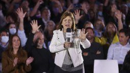 Patricia Bullrich se pronunció sobre el Gobierno en una disertación en Miami.