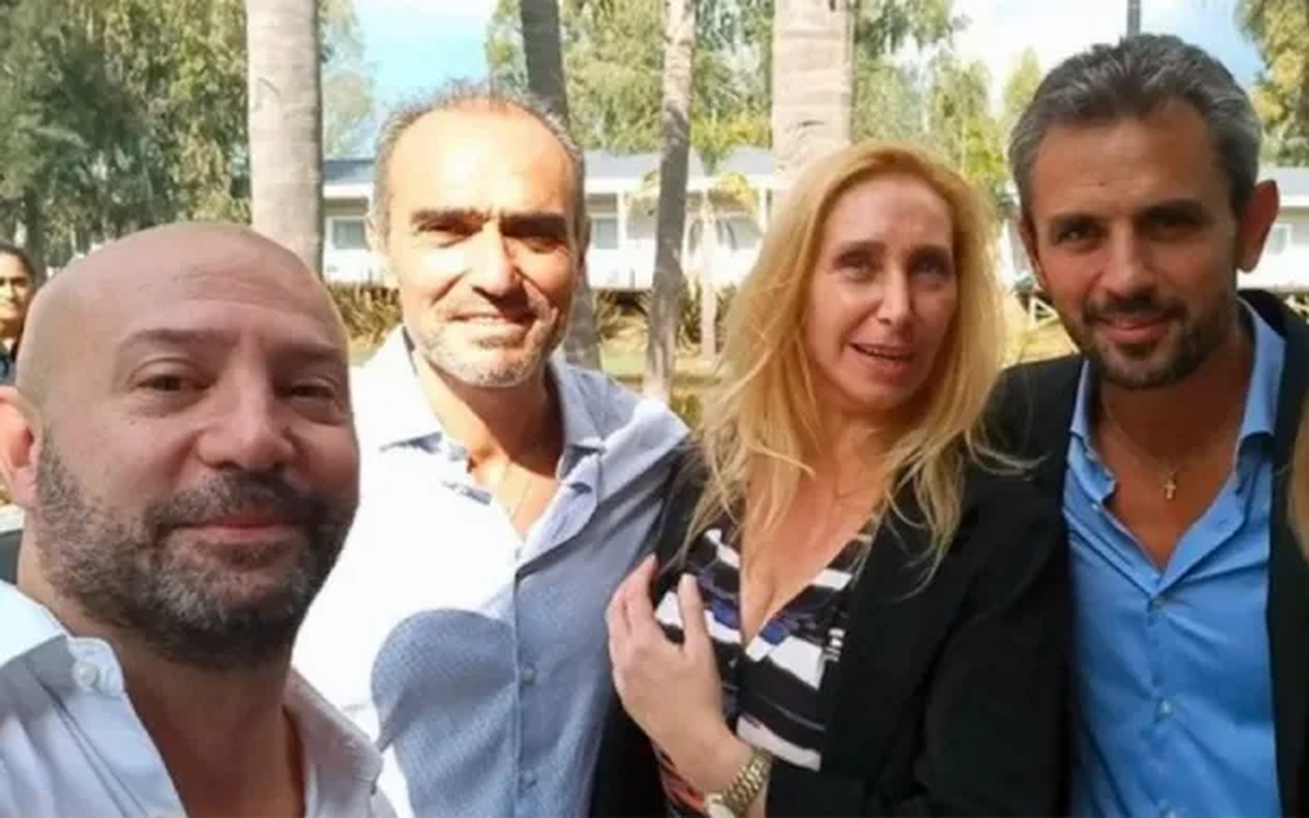 Diego Spagnuolo, Lule Menem, Karina Milei y Martín Menem Diego Spagnuolo, Lule Menem, Karina Milei y Martín Menem