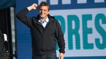 Desde el búnker de Sergio Massa en Rosario hay cierto optimismo y alegría. Desde el búnker de Sergio Massa en Rosario hay cierto optimismo y alegría.