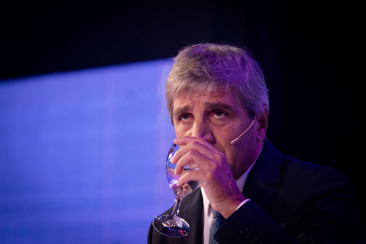 Luis Caputo, ministro de Econom&iacute;a de Javier Milei. Foto: NA