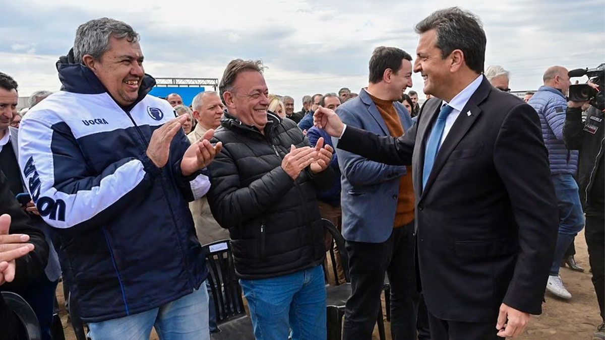 Sergio Massa en su &uacute;ltimo paso por C&oacute;rdoba.&nbsp;