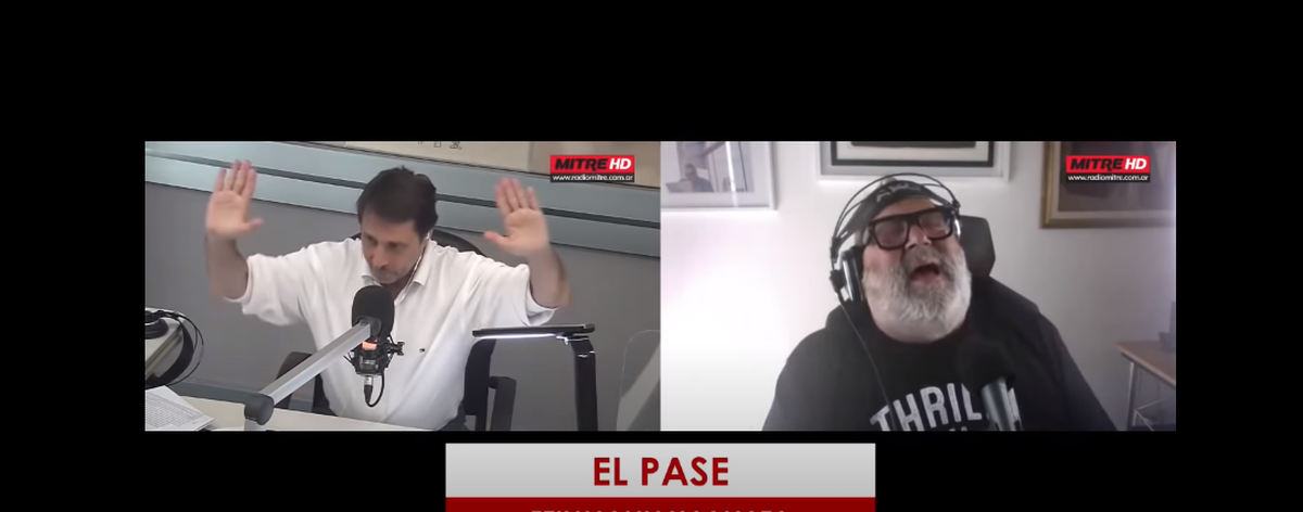 Los periodistas Eduardo Feinmann y Jorge Lanata se sacan chispas por momentos.