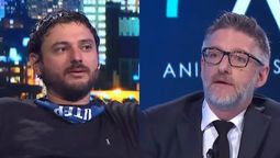 Juan Grabois se cruzó con el periodista Luis Novaresio. (Foto: El Destape).