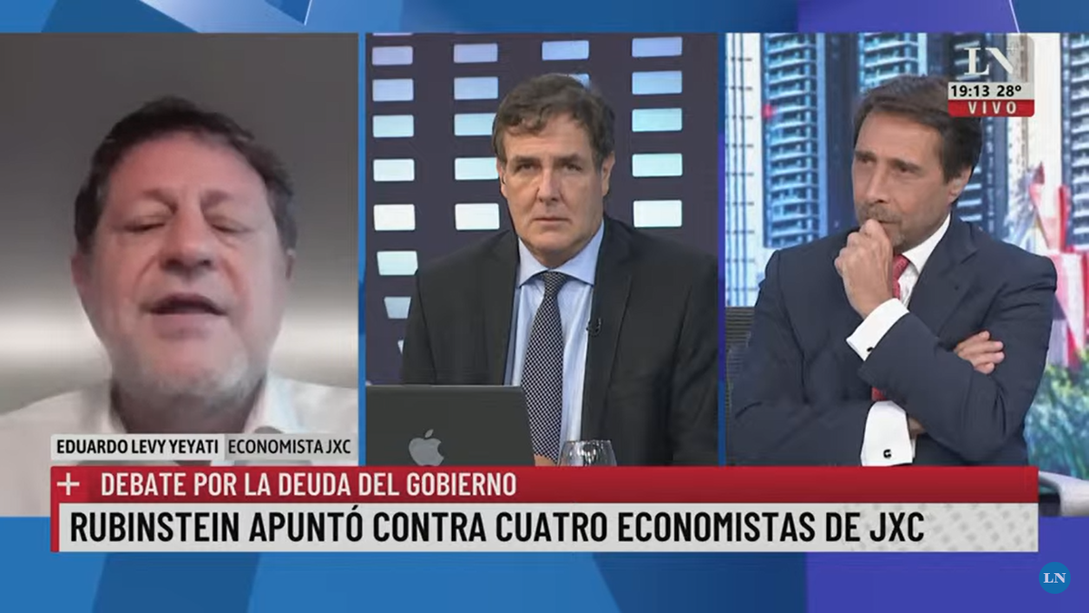 Eduardo Levy Yeyati en LN+, asesor de Gerardo Morales de JxC.