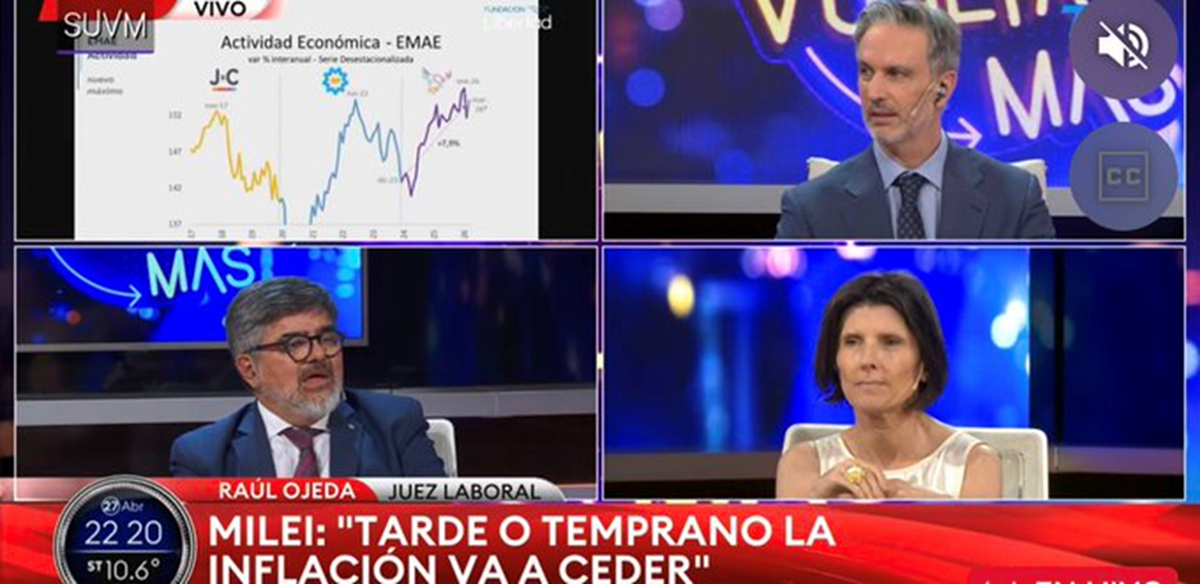 Los canales noticiosos de televisión decidieron ignorar al presidente Javier Milei Los canales noticiosos de televisión decidieron ignorar al presidente Javier Milei