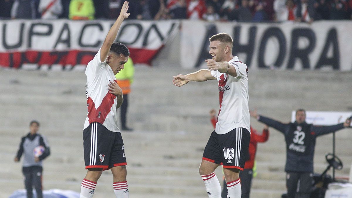 River y San Lorenzo calientan la punta de la Liga Profesional tras ganarles a Independiente y a Platense mientras que Boca rescató un empate ante Central. (Foto: Noticias Argentinas)