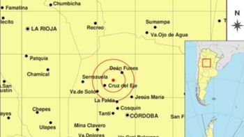 Córdoba sacudida por fuerte temblor: Qué detalles reveló INPRES
