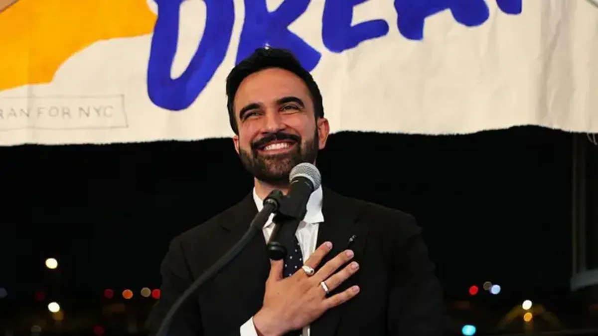 Zohram Mamdani, demócrata, nuevo alcalde de Nueva York Zohram Mamdani, demócrata, nuevo alcalde de Nueva York