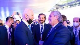 Alberto Fernández y Joe Biden. La Argentina busca generar sentimientos de culpa en USA por el crédito del FMI.&nbsp;
