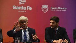 Cúneo Libarona estuvo en Rosario semanas atrás para ajustar con Pullaro.&nbsp;
